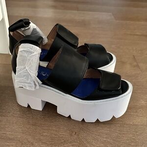 Jeffery Campbell sandals size 7M